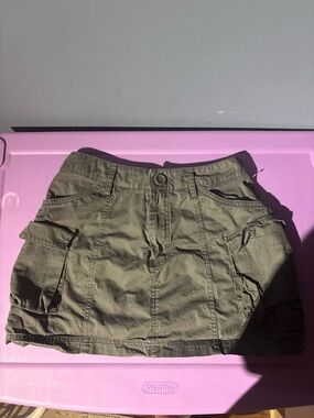 Princess Polly Gray Mini Cargo Skirt